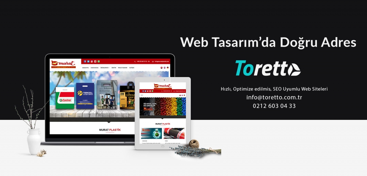 Web tasarım’da doğru adres Toretto!